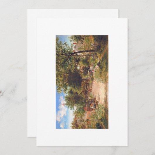 Kerstkaart of Dankkaart (Voorkant / Achterkant)