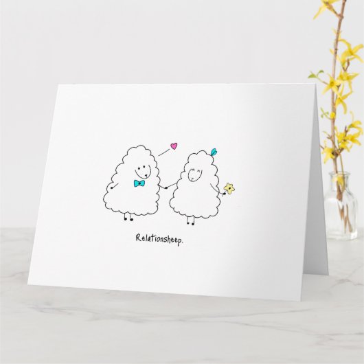 Kerstkaart om dubbel te vouwen kaart (Gele Bloem)