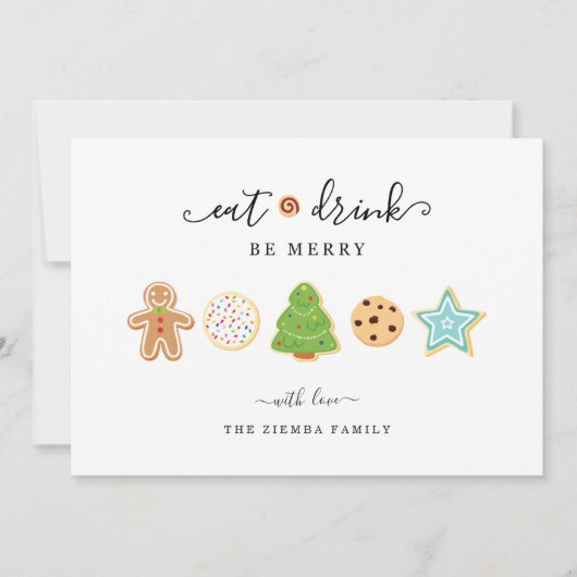 Kerstkaart ontvangen (Voorkant)