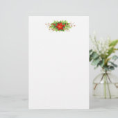 Kerstkaart papier (Staand voorkant)