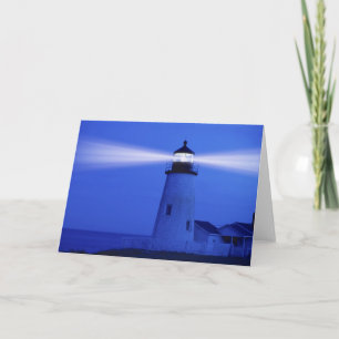 KERSTKAART Pemaquid Lighthouse Kaart