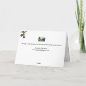 Kerstkaart - Pennsylvania Avenue, DC Feestdagen Kaart (Achterkant)