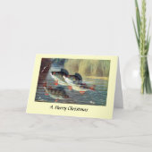 KerstKaart - Perch Feestdagen Kaart (Voorkant)