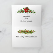 KerstKaart - Perth, Western Australië Feestdagen Kaart (Binnen)