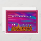 Kerstkaart plat (Voorkant / Achterkant)