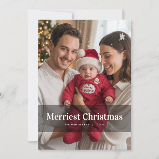 Kerstkaart plat (Voorkant)