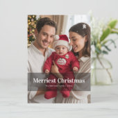 Kerstkaart plat (Staand voorkant)