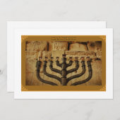 Kerstkaart plat (Voorkant / Achterkant)