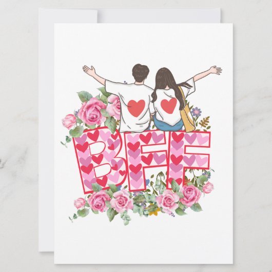 Kerstkaart plat (Voorkant)