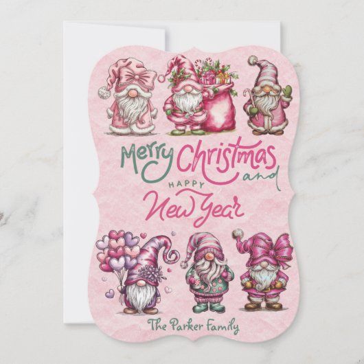 Kerstkaart plat (Voorkant)