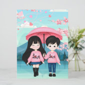 Kerstkaart plat (Staand voorkant)