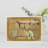 Kerstkaart plat (Staand voorkant)