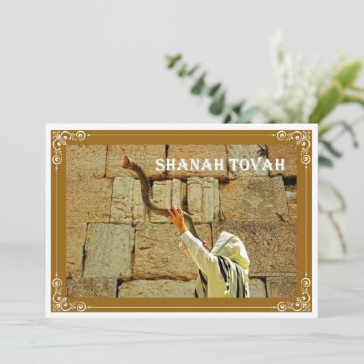 Kerstkaart plat (Staand voorkant)