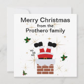 Kerstkaart plat (Voorkant)