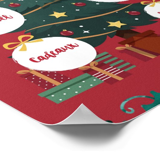 Kerstkaart Poster (Hoek)