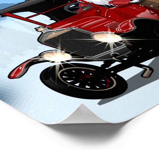 kerstkaart poster (Hoek)