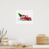 kerstkaart poster (Keuken)