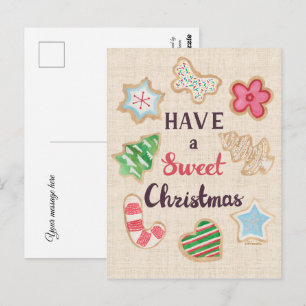 Kerstkaart 'Prettig Kerstfeest' Briefkaart