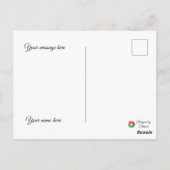 Kerstkaart 'Prettig Kerstfeest' Briefkaart (Achterkant)