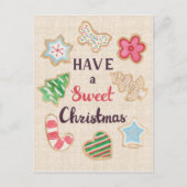 Kerstkaart 'Prettig Kerstfeest' Briefkaart (Voorkant)