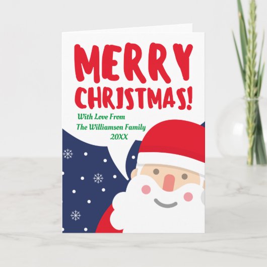 Kerstkaart - Prettig Kerstfeest Kaart (Voorkant)