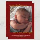 Kerstkaart 'Prettig Kerstfeest voor Iedereen', Ver (Voorkant / Achterkant)