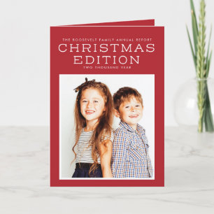 kerstkaart Review Feestdagen Kaart