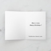 Kerstkaart - Richmond, Londen Feestdagen Kaart (Binnen)