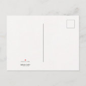 Kerstkaart Robin Kerstkaart Aankondigingskaart (Achterkant)