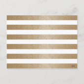 Kerstkaart | Rode bessen & gouden glitters Feestdagenkaart (Achterkant)