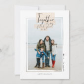 Kerstkaart 'Samenhouden' (Voorkant)