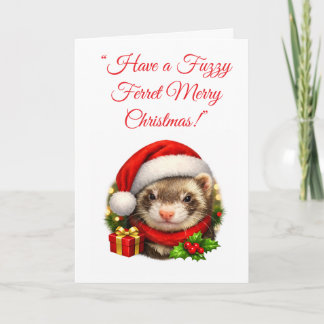 Kerstkaart Santa Fret Kaart