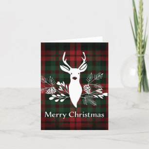 Kerstkaart - Scottish Woodland Wildlife Feestdagen Kaart