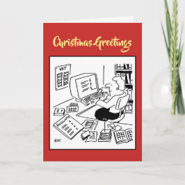 Kerstkaart Secretariële Diensten Feestdagen Kaart