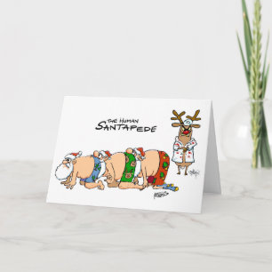 kerstkaart, seizoensgriet feestdagen kaart