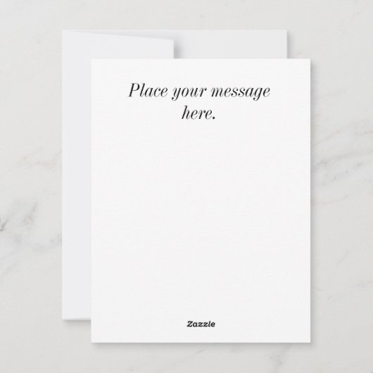 Kerstkaart Sinterklaas (Achterkant)