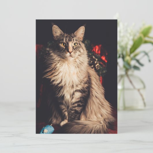 kerstkaart Smilla V2 (Staand voorkant)