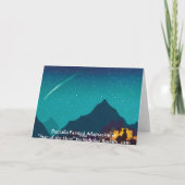 Kerstkaart - Ster van de Hero door N. Roerich Feestdagen Kaart (Achterkant)