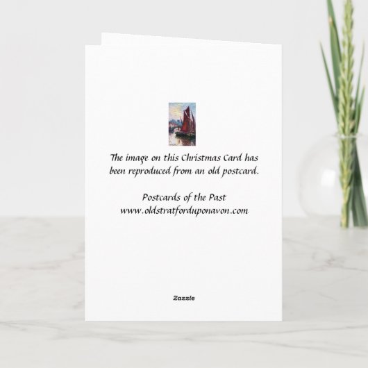 kerstkaart - Stoke Bridge, Ipswich, Suffolk Feestdagen Kaart (Achterkant)