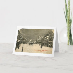 kerstKaart, Stratford-upon-Avon Feestdagen Kaart