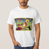  kerstkaart t-shirt (Voorkant)