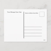 kerstkaart Teddy Bears Briefkaart - HAMbWG (Achterkant)