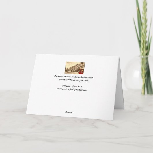 Kerstkaart - The High Street, Oxford Feestdagen Kaart (Achterkant)