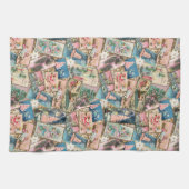 kerstKaart Theedoek (Horizontaal)