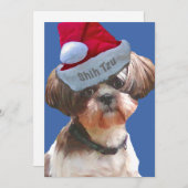 kerstkaart Tzu 10 pk (Voorkant / Achterkant)