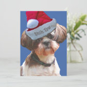 kerstkaart Tzu 10 pk (Staand voorkant)