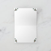 Kerstkaart uit Australië; kangoeroe Kaart (Binnen)