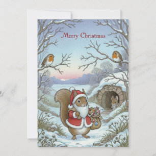 Kerstkaart uit het verleden