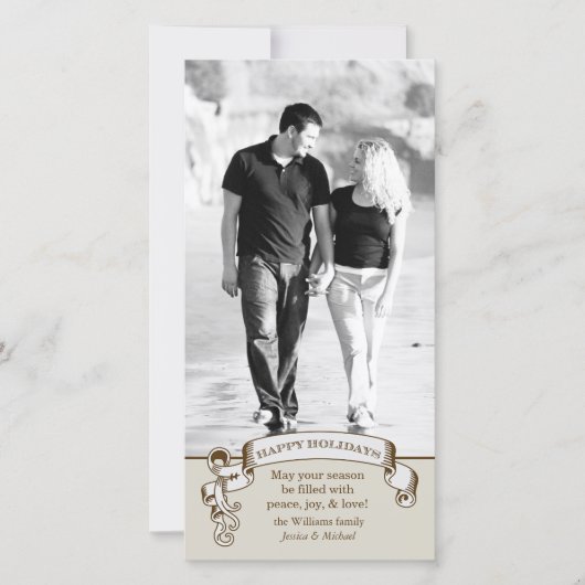 Kerstkaart uit het verleden (Voorkant)