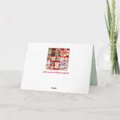 kerstkaart uit het verleden kaart (Achterkant)